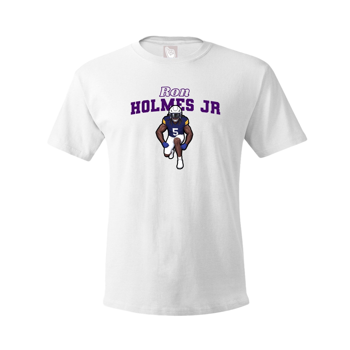 Tee — Name Arch in White