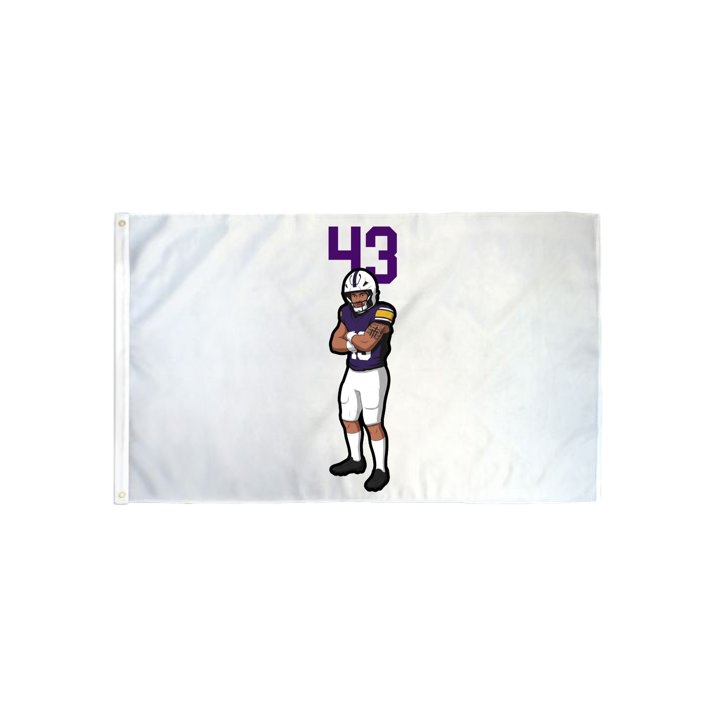 3x5 Flag — Number Top in Classic
