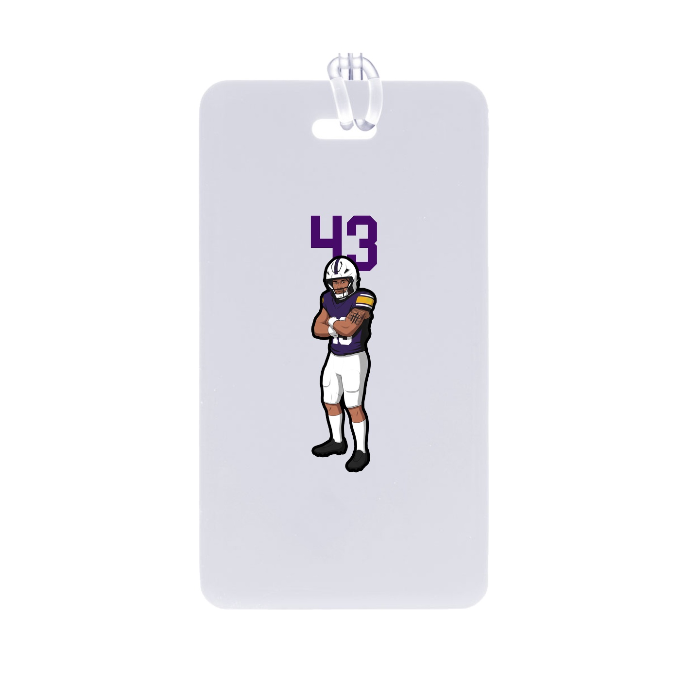 Bag Tag — Number Top in Classic