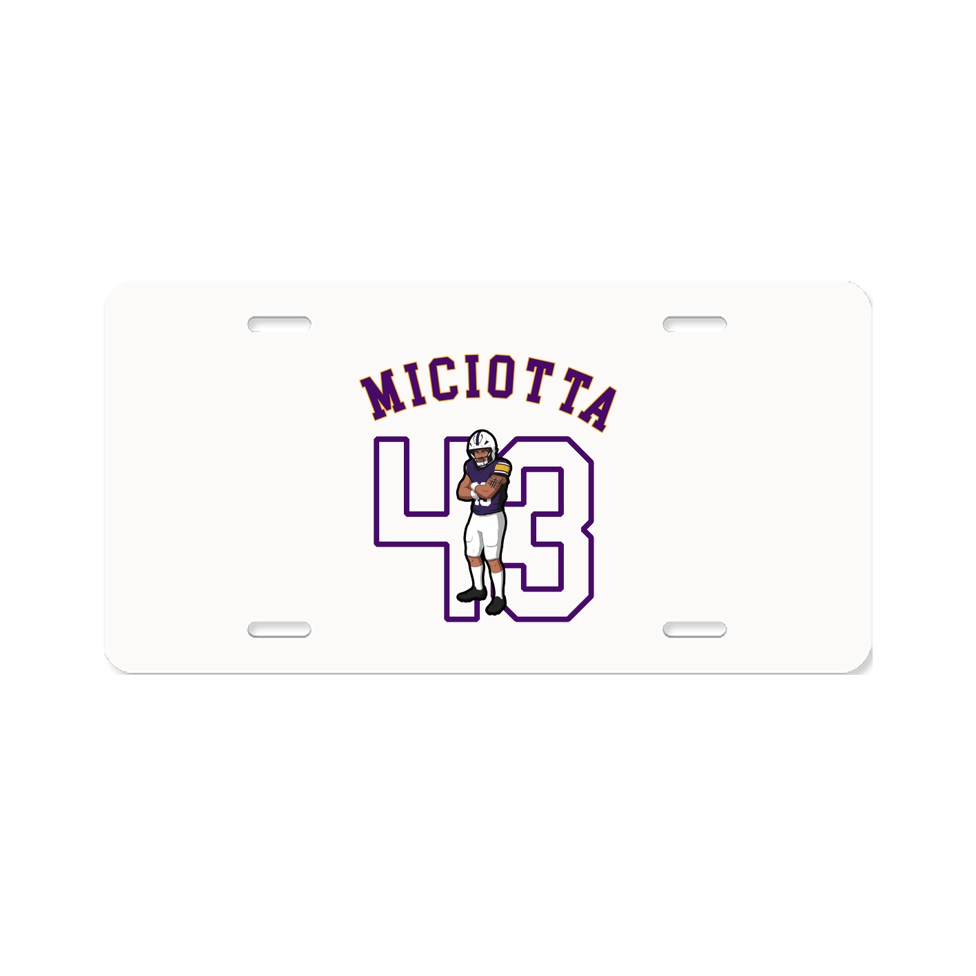 License Plate — Shirsey Arch in Classic