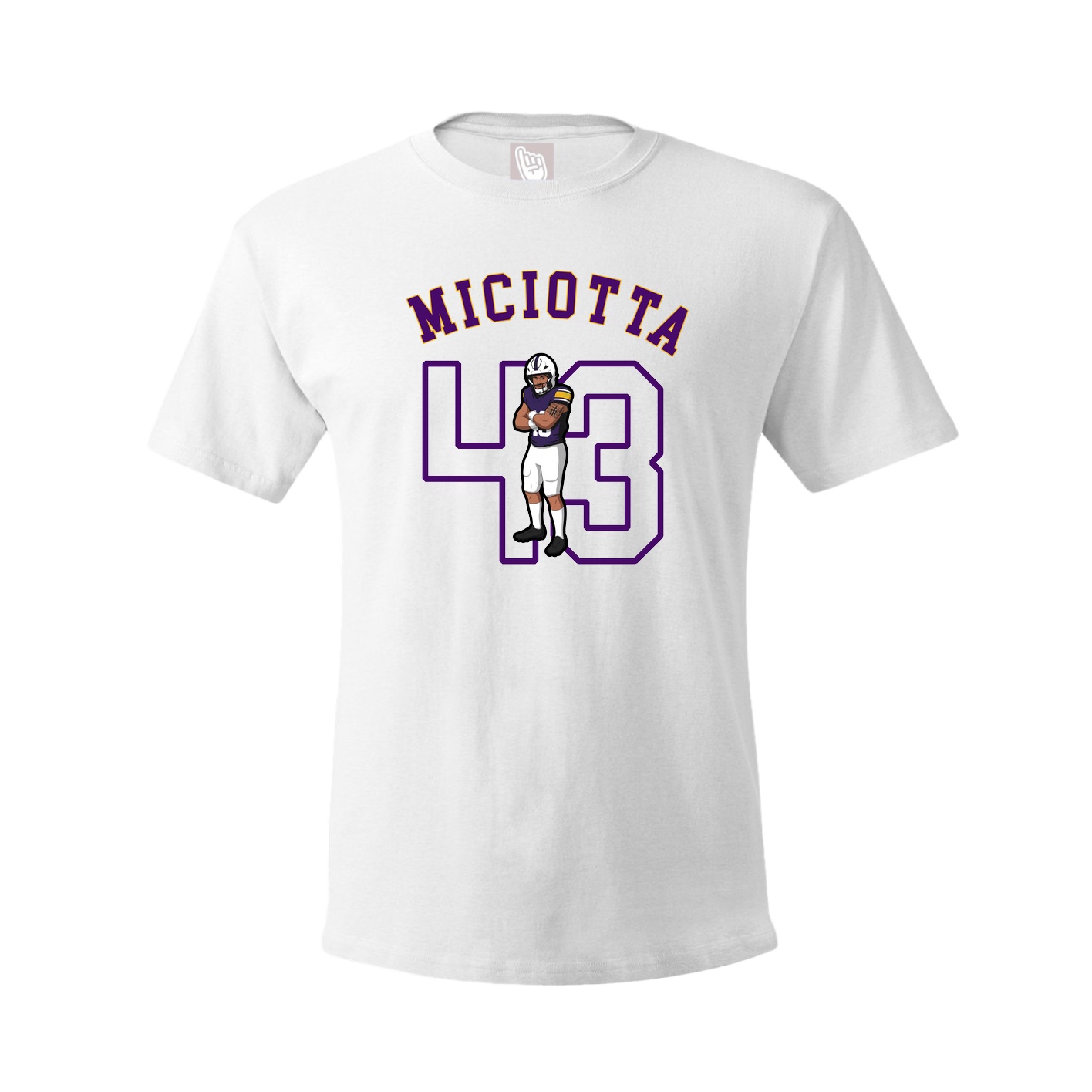 Tee — Shirsey Arch in White