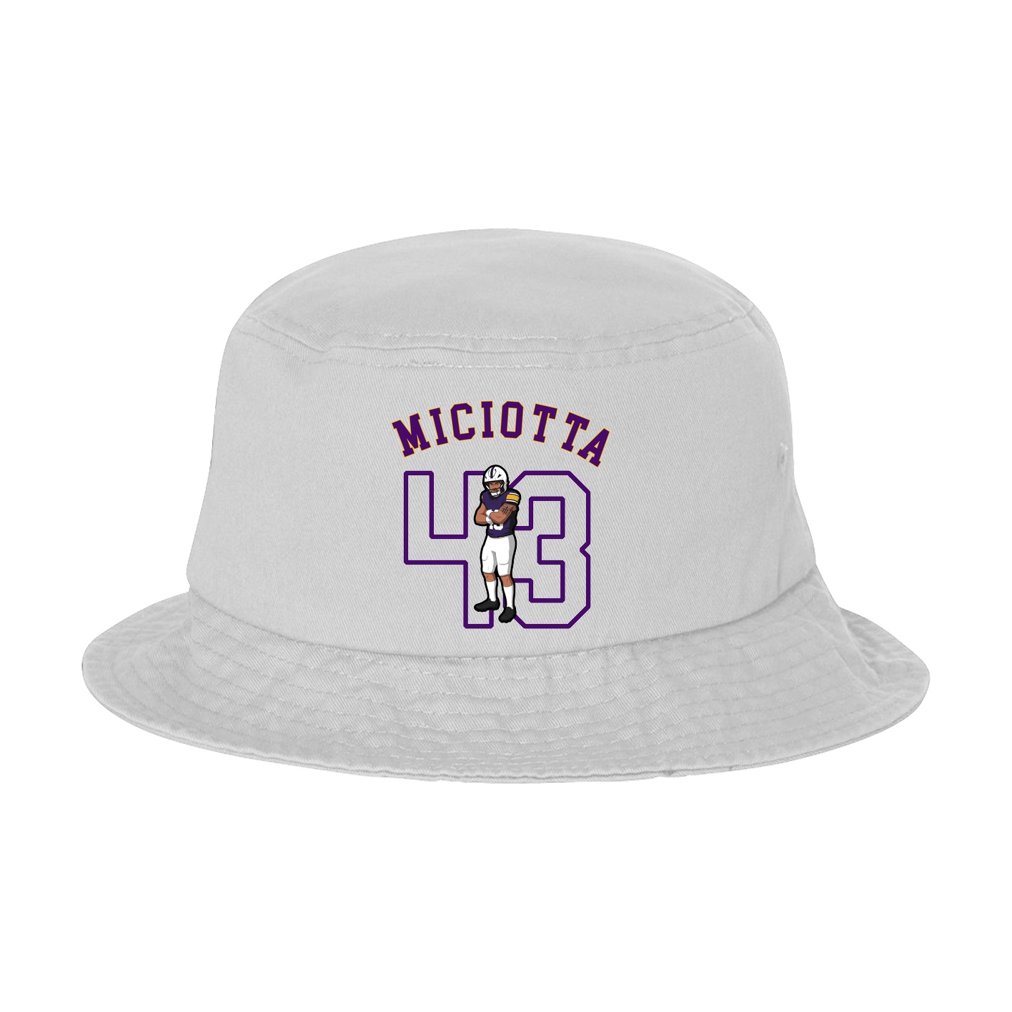 Bucket Cap — Shirsey Arch in White