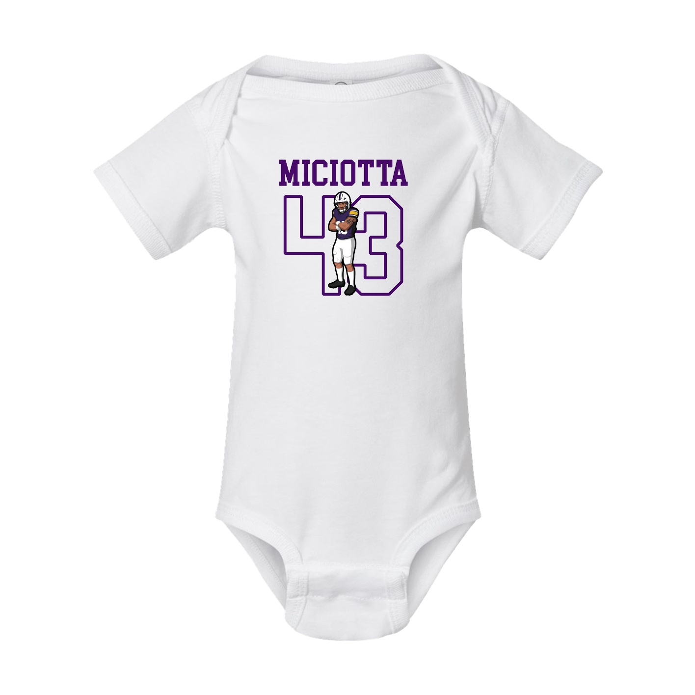 Baby Onesie — Shirsey in White