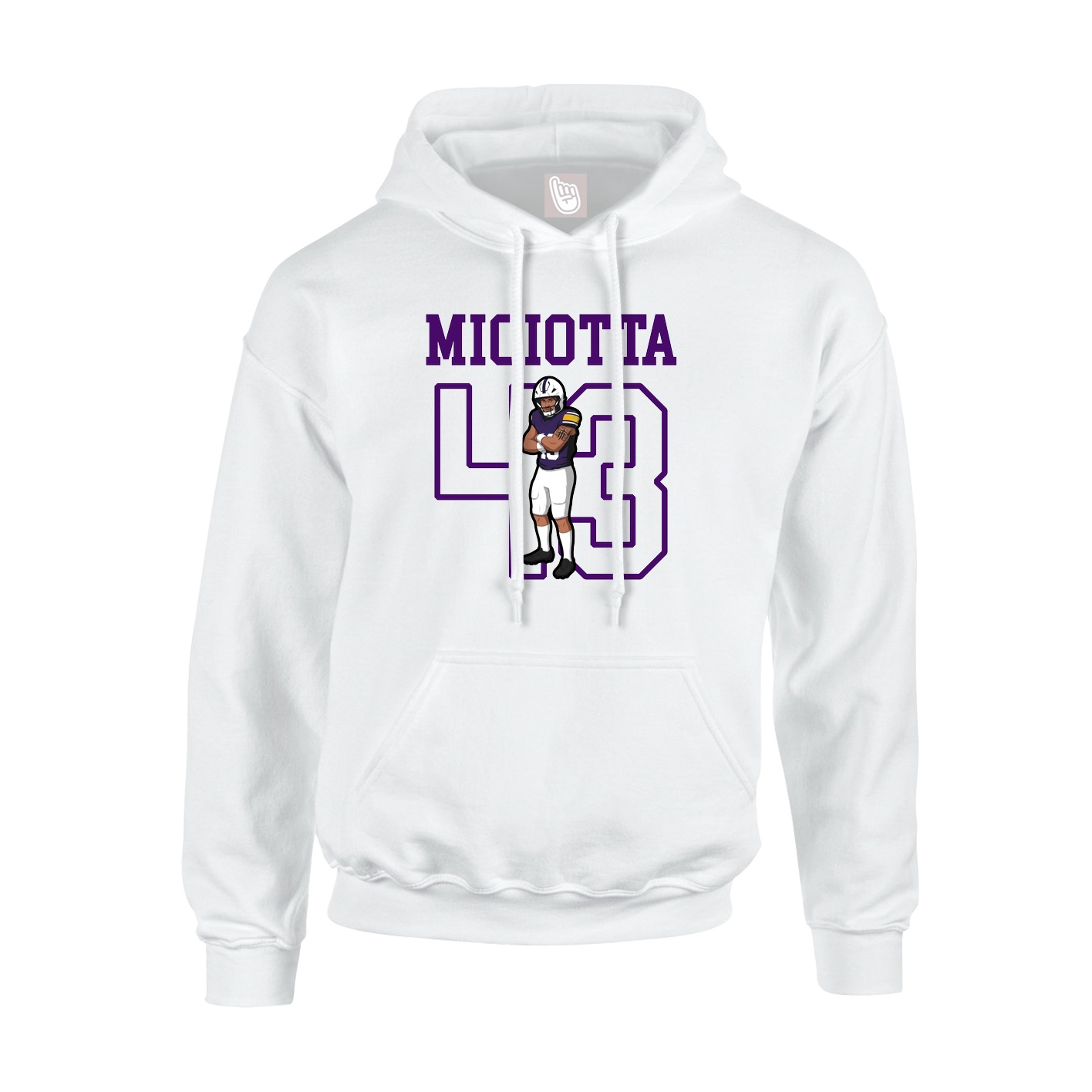 Youth Hoodie — Shirsey in White