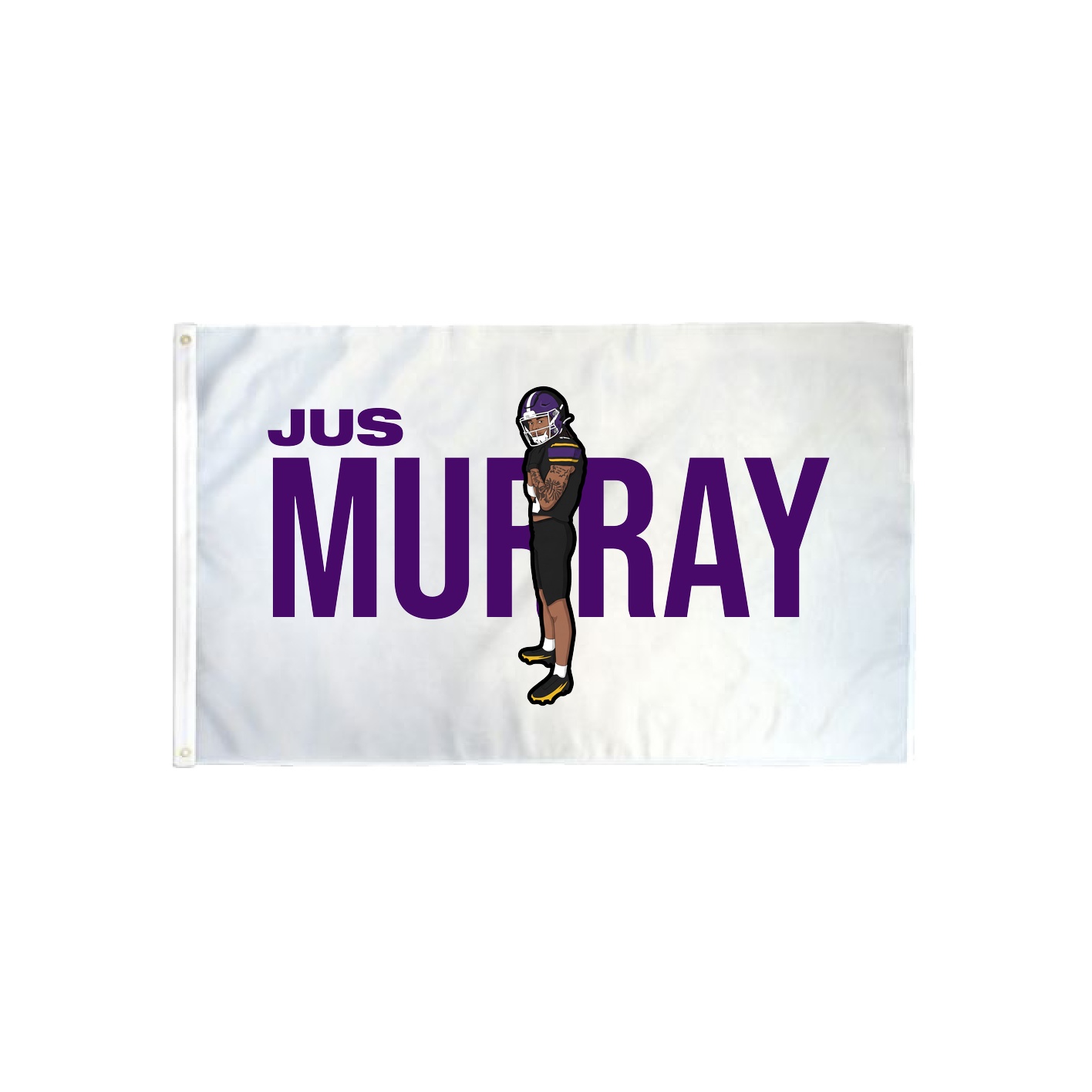 3x5 Flag — Player Name in Classic