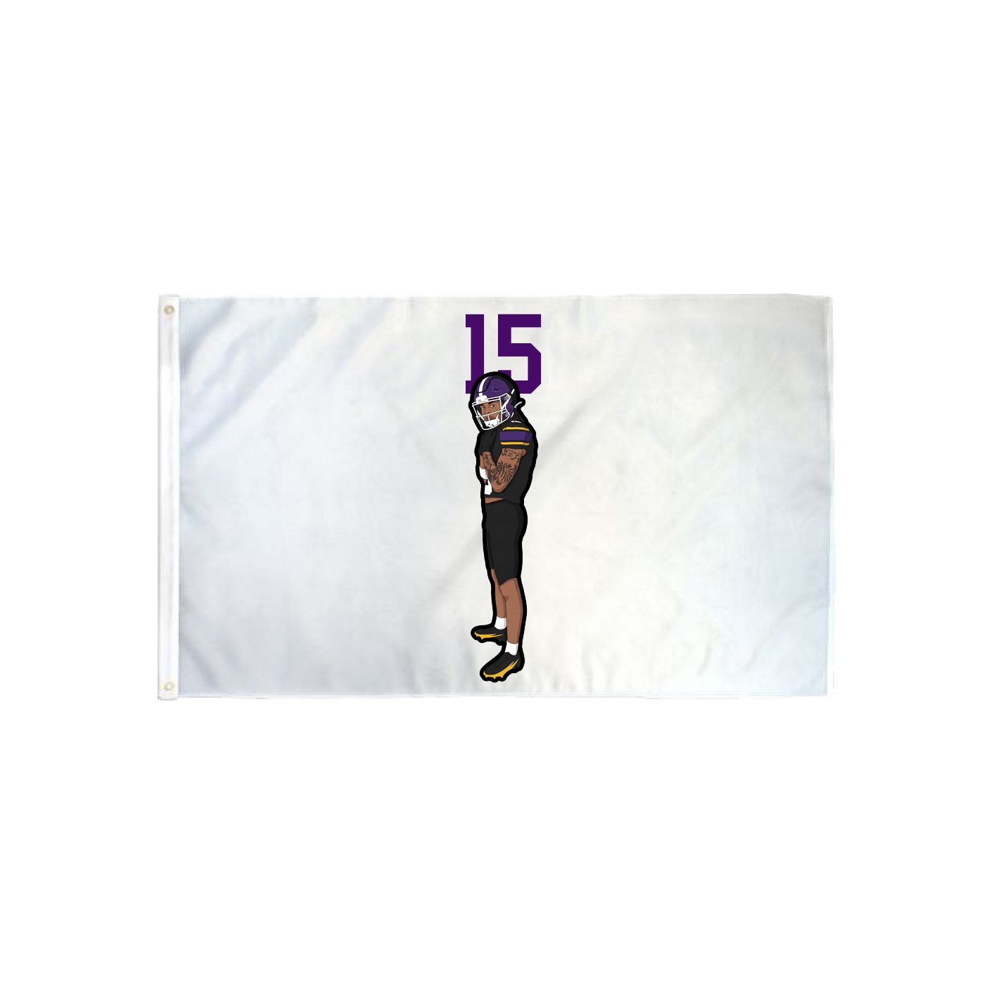 3x5 Flag — Number Top in Classic