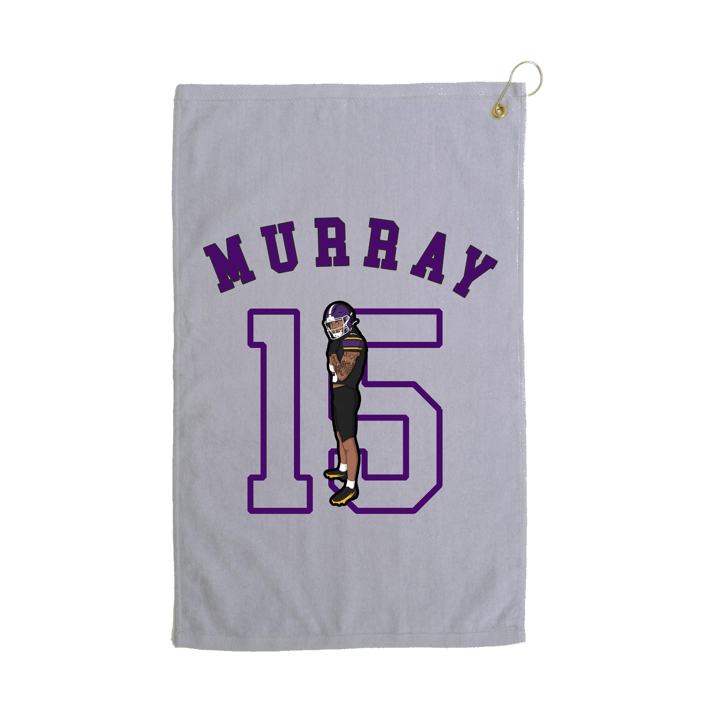 Golf Towel — Shirsey Arch in Grey