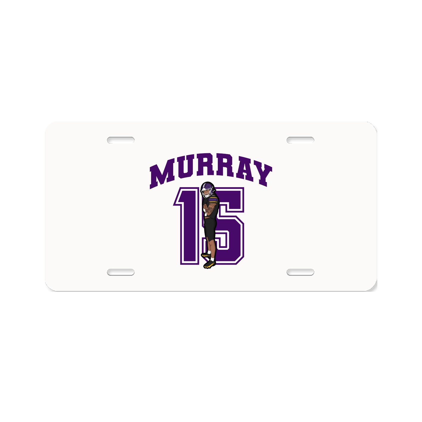 License Plate — Number in Classic