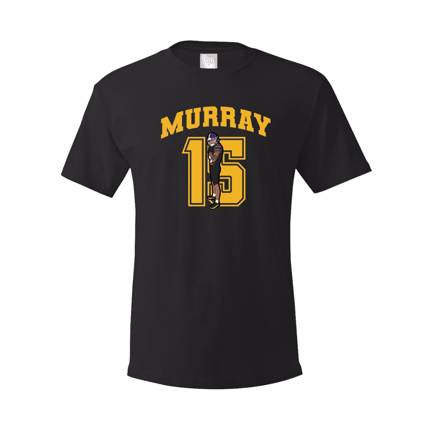Youth Tee — Number in Black