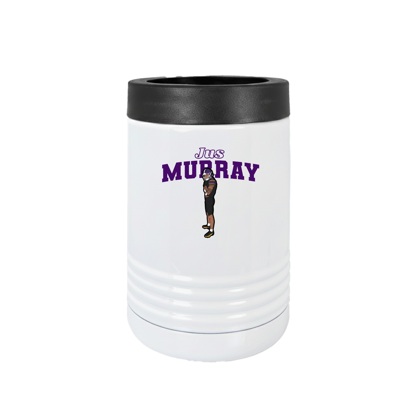 Beverage Holder — Name Arch in White