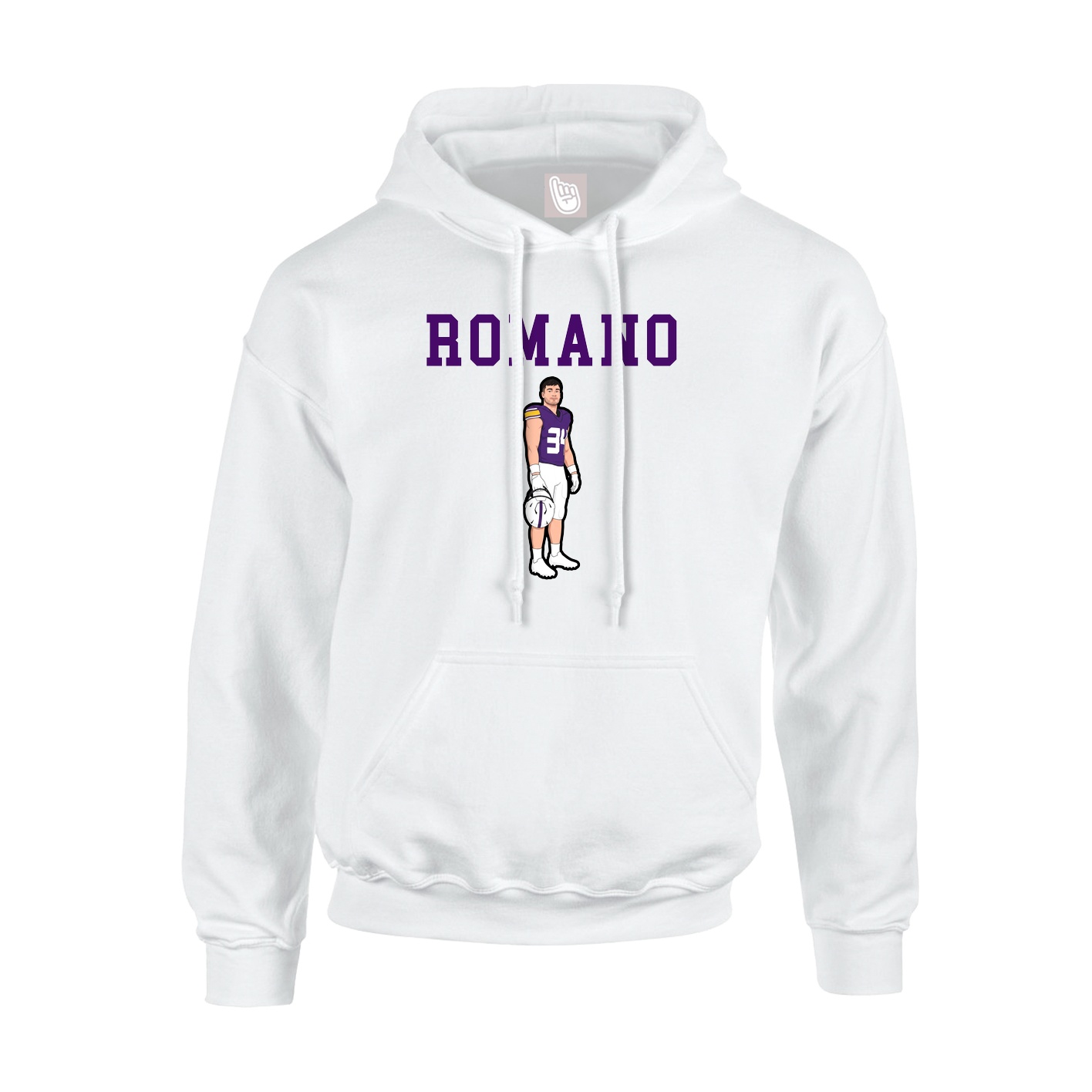 Youth Hoodie — Shirsey in White
