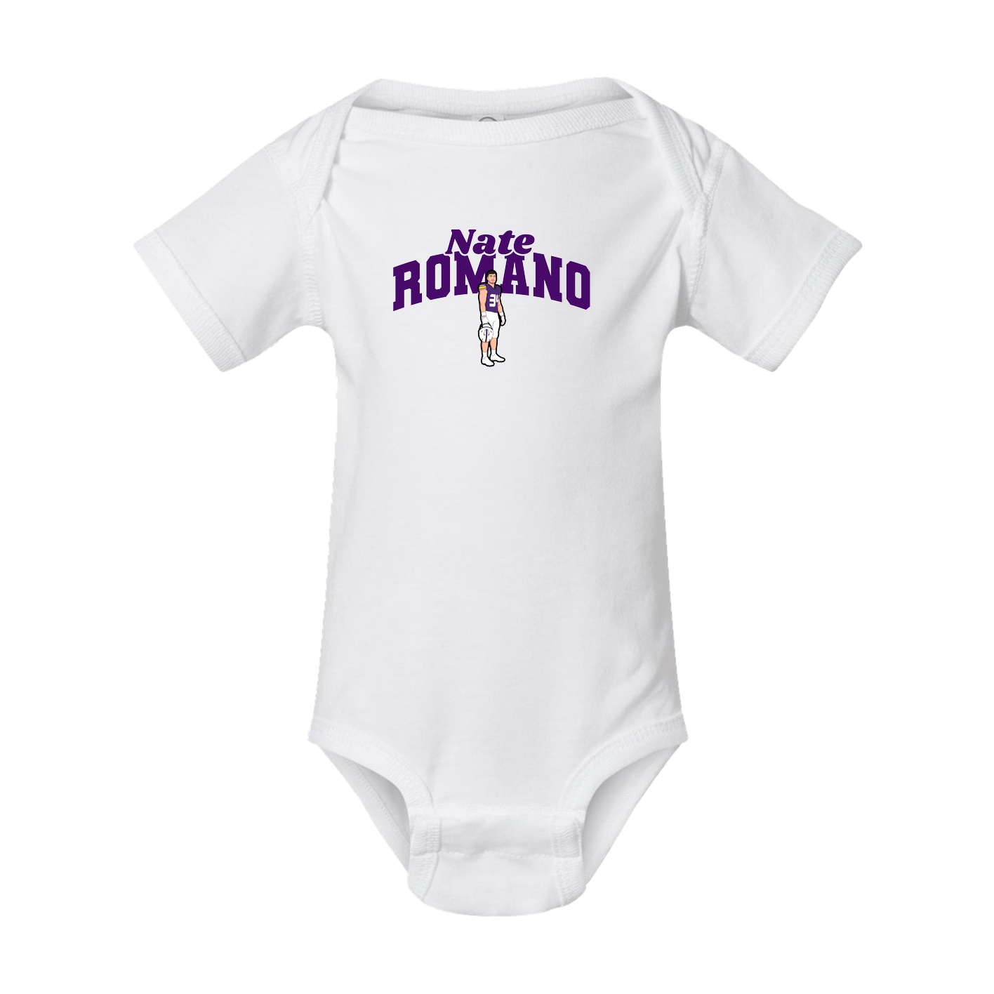 Baby Onesie — Signature Arch in White