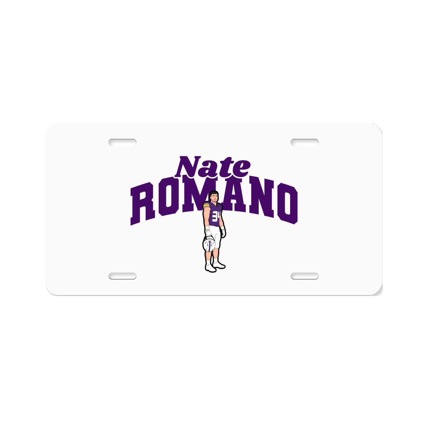 License Plate — Signature Arch in Classic