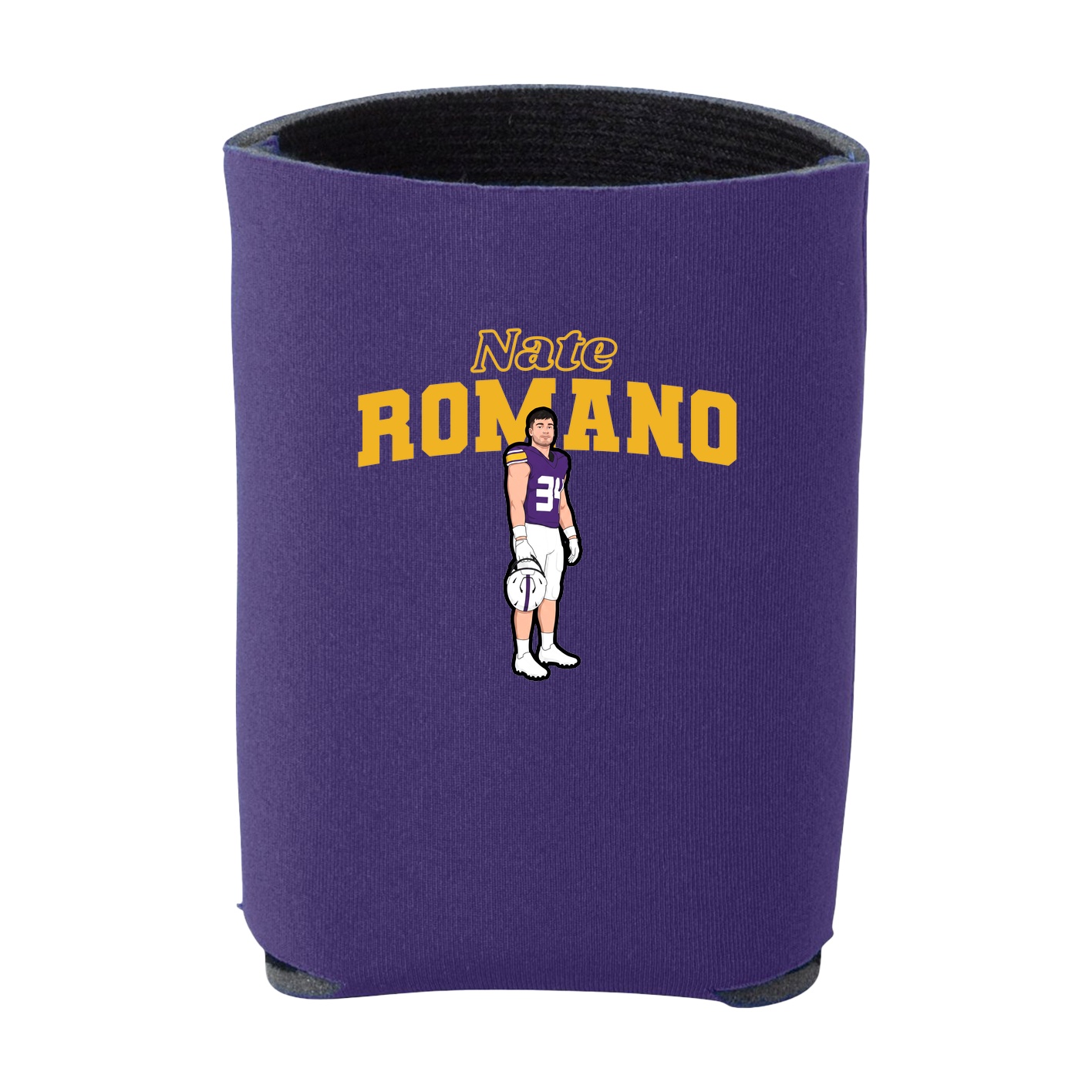 Can Holder — Name Arch in Purple