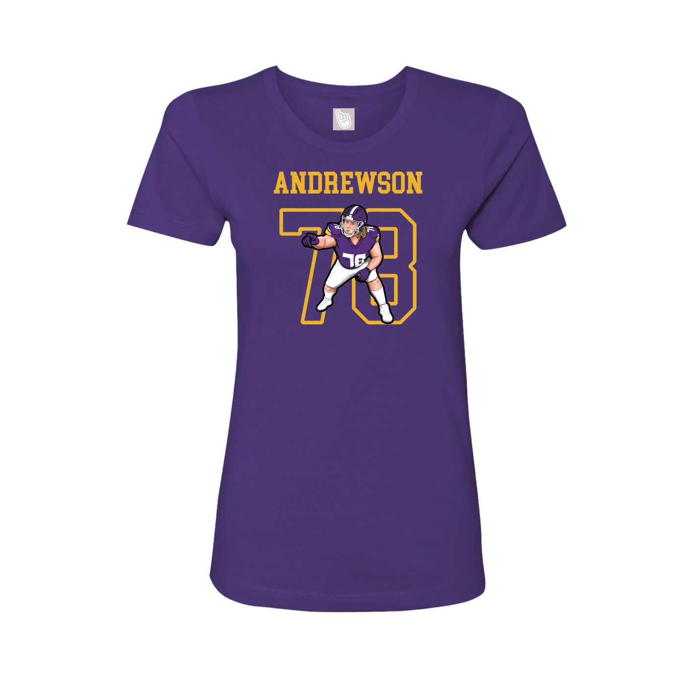 Fitted Women's Tee — Shirsey in Purple
