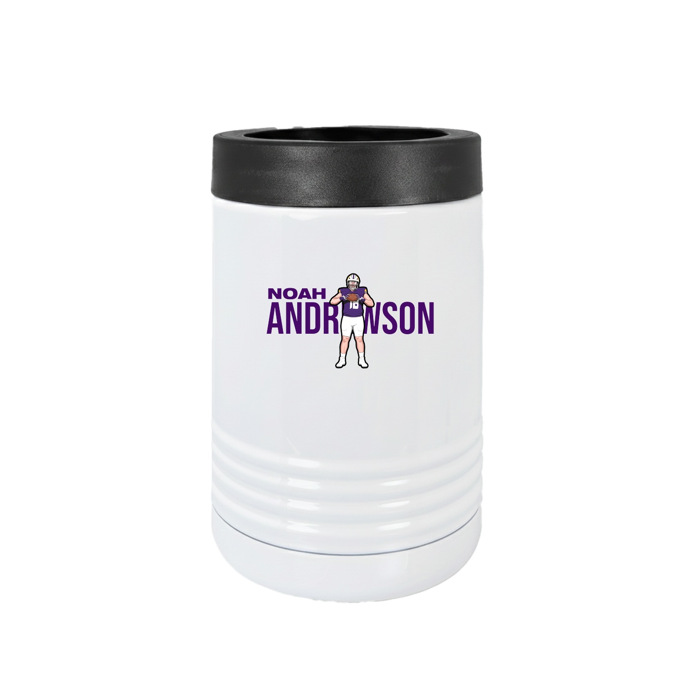 Beverage Holder — Player Name in White