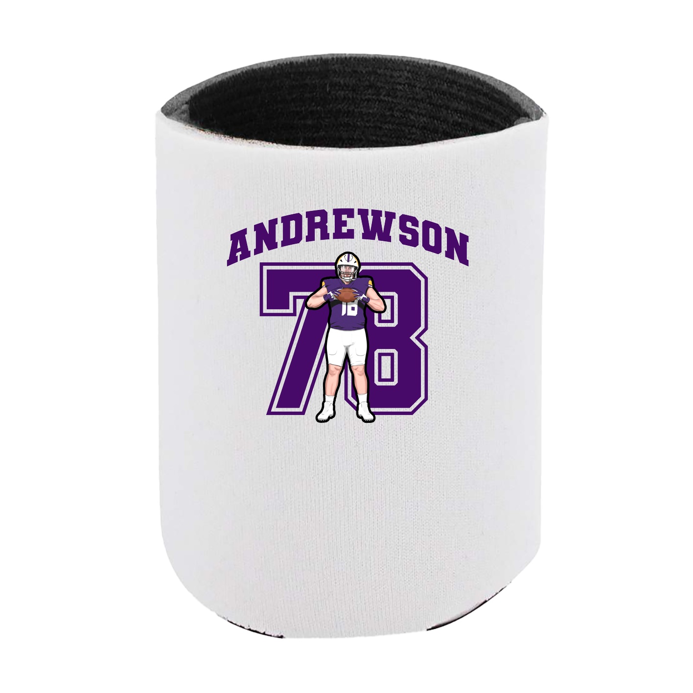Can Holder — Number in White