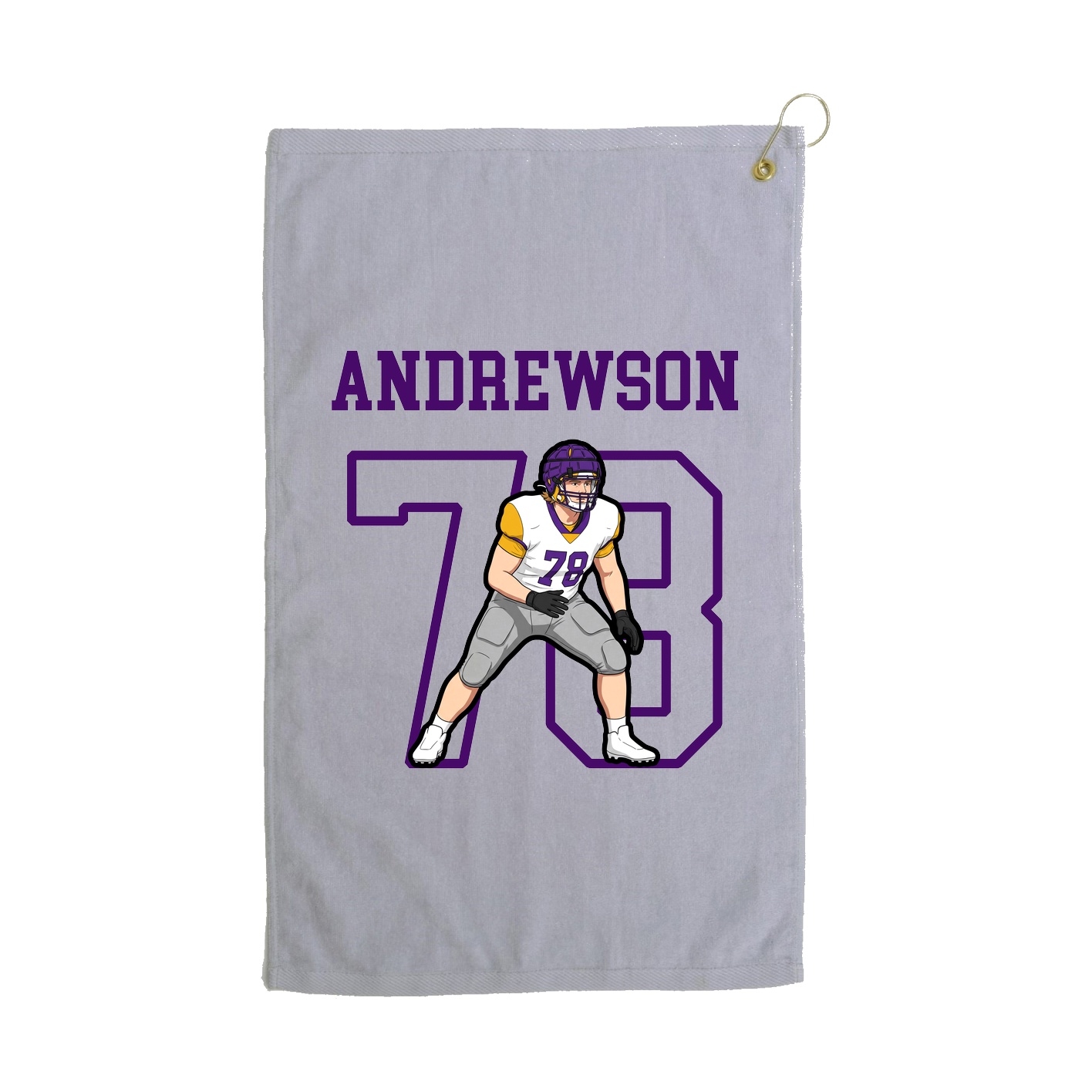 Golf Towel — Shirsey in Grey