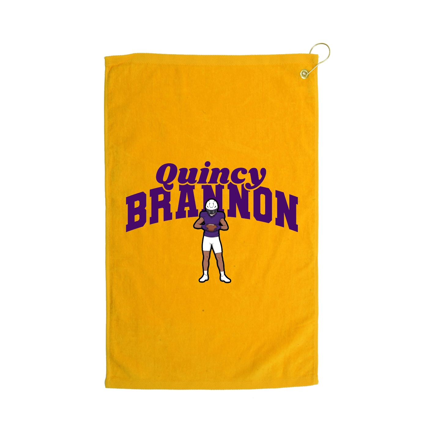 Golf Towel — Signature Arch in Gold