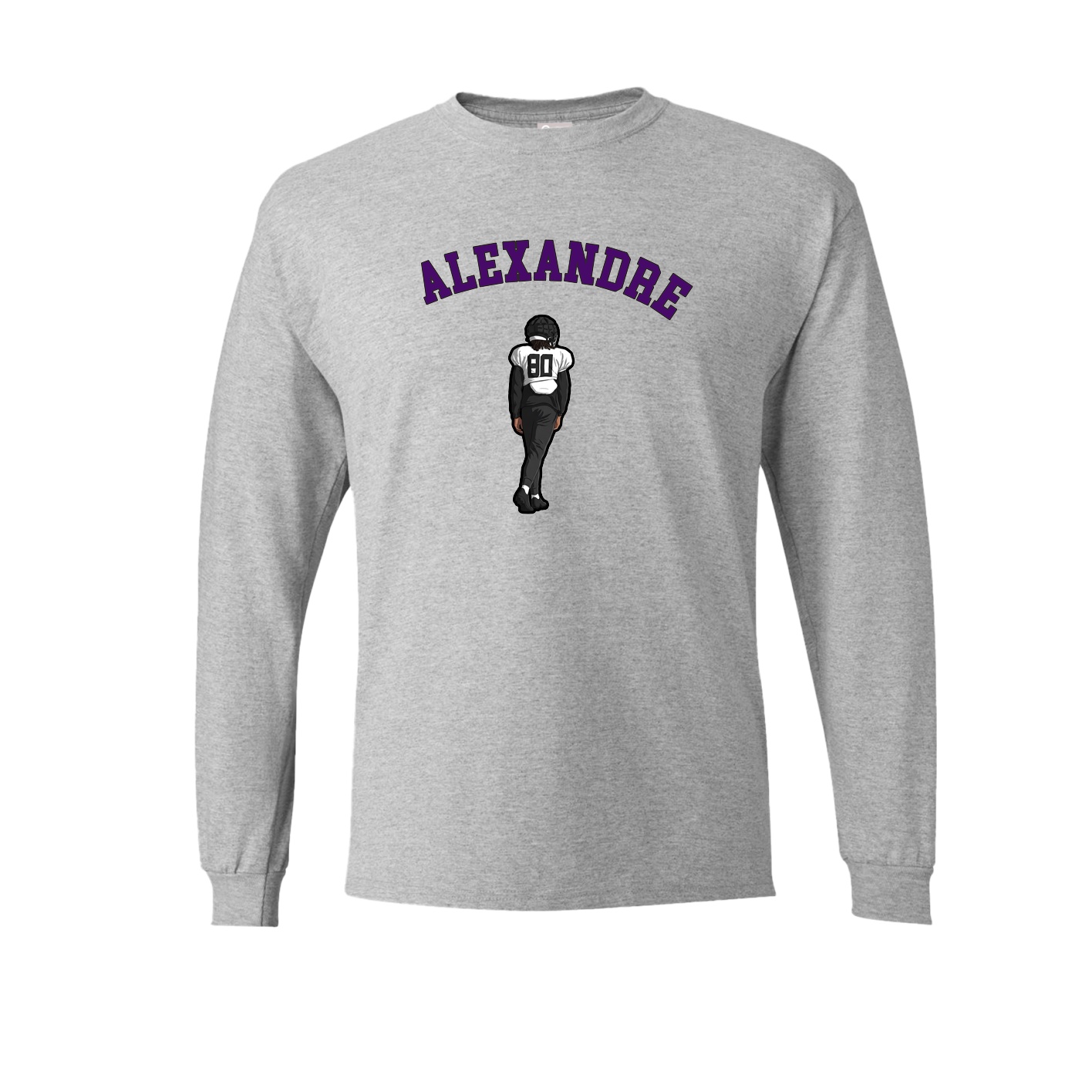 Long Sleeve Tee — Shirsey Arch in Grey