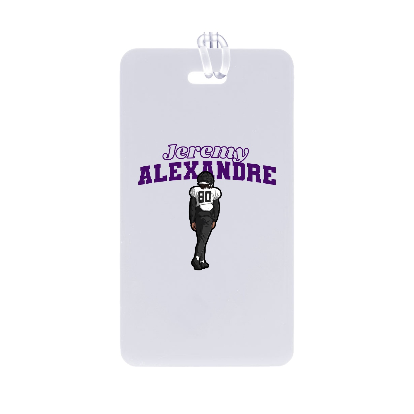 Bag Tag — Name Arch in Classic