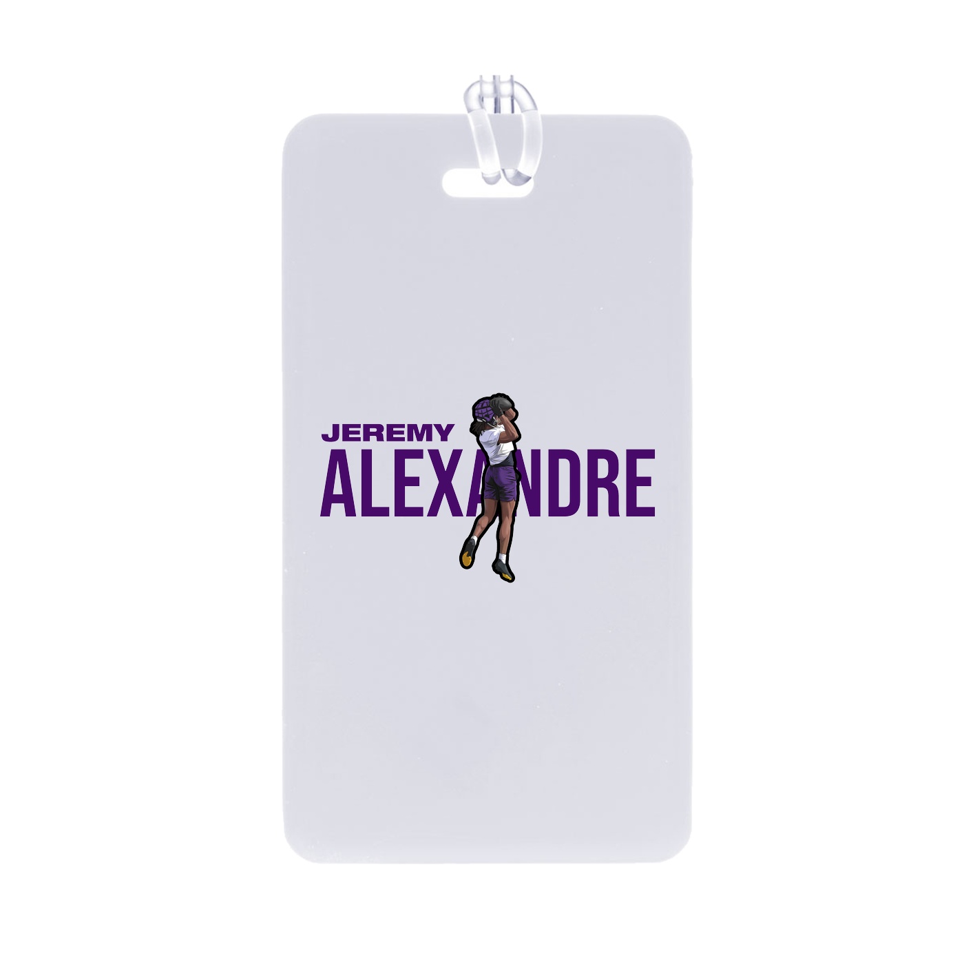 Bag Tag — Player Name in Classic