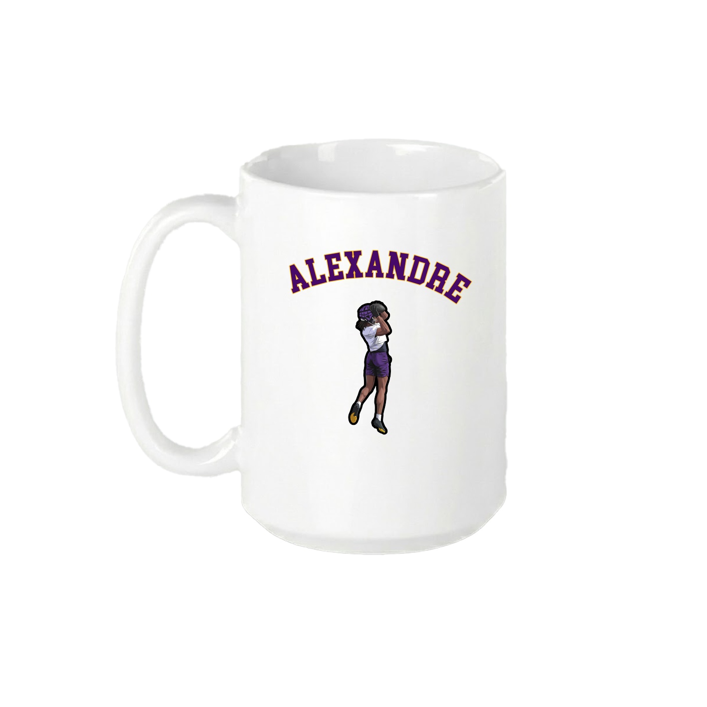 15oz Coffee Mug — Shirsey Arch in White