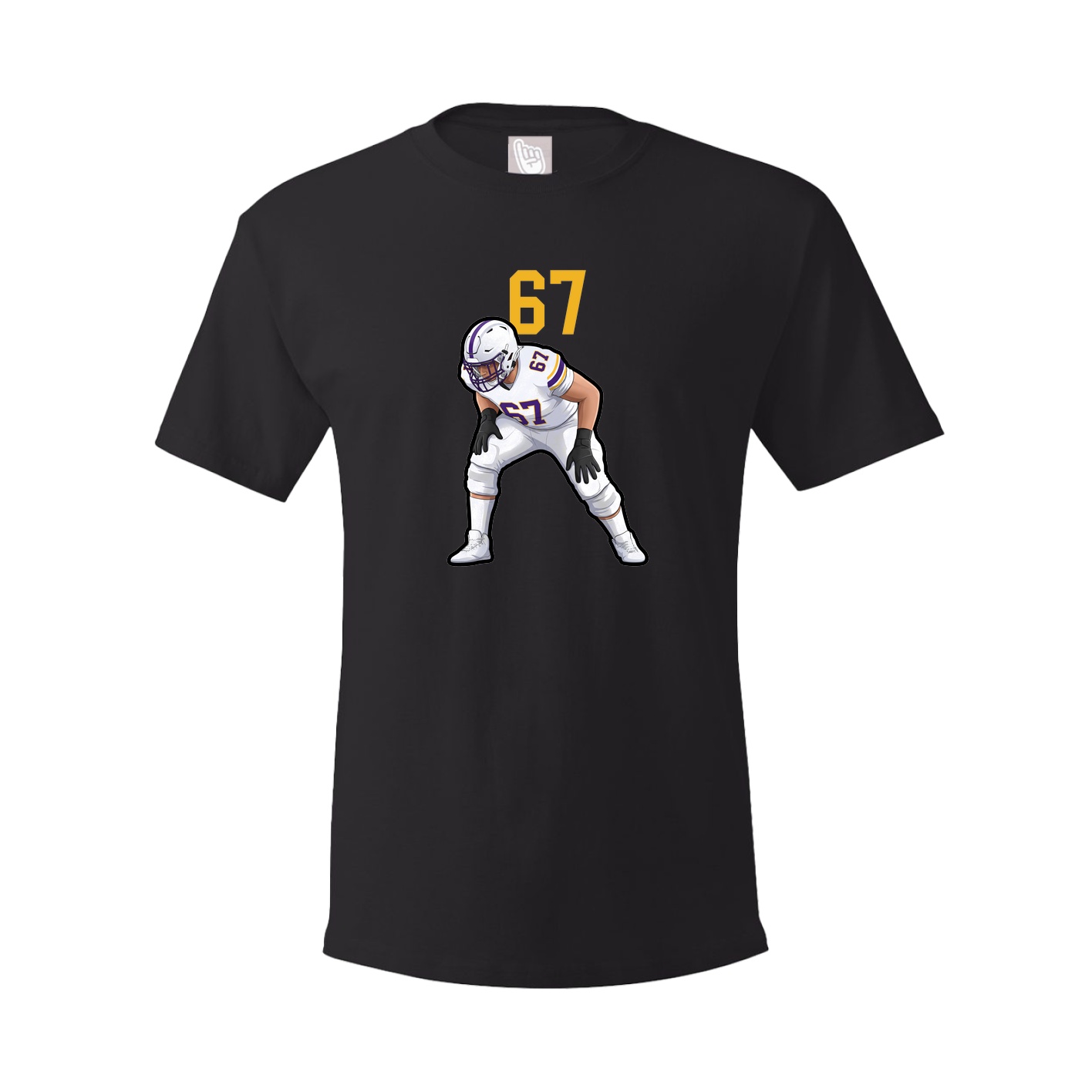 Tee — Number Top in Black