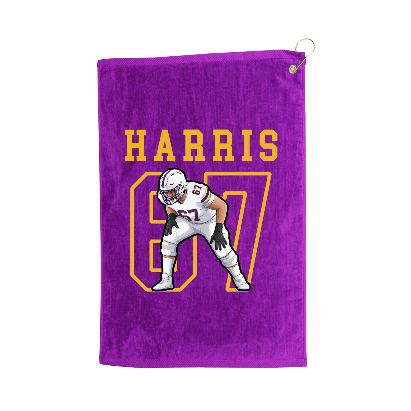 Golf Towel — Shirsey in Purple