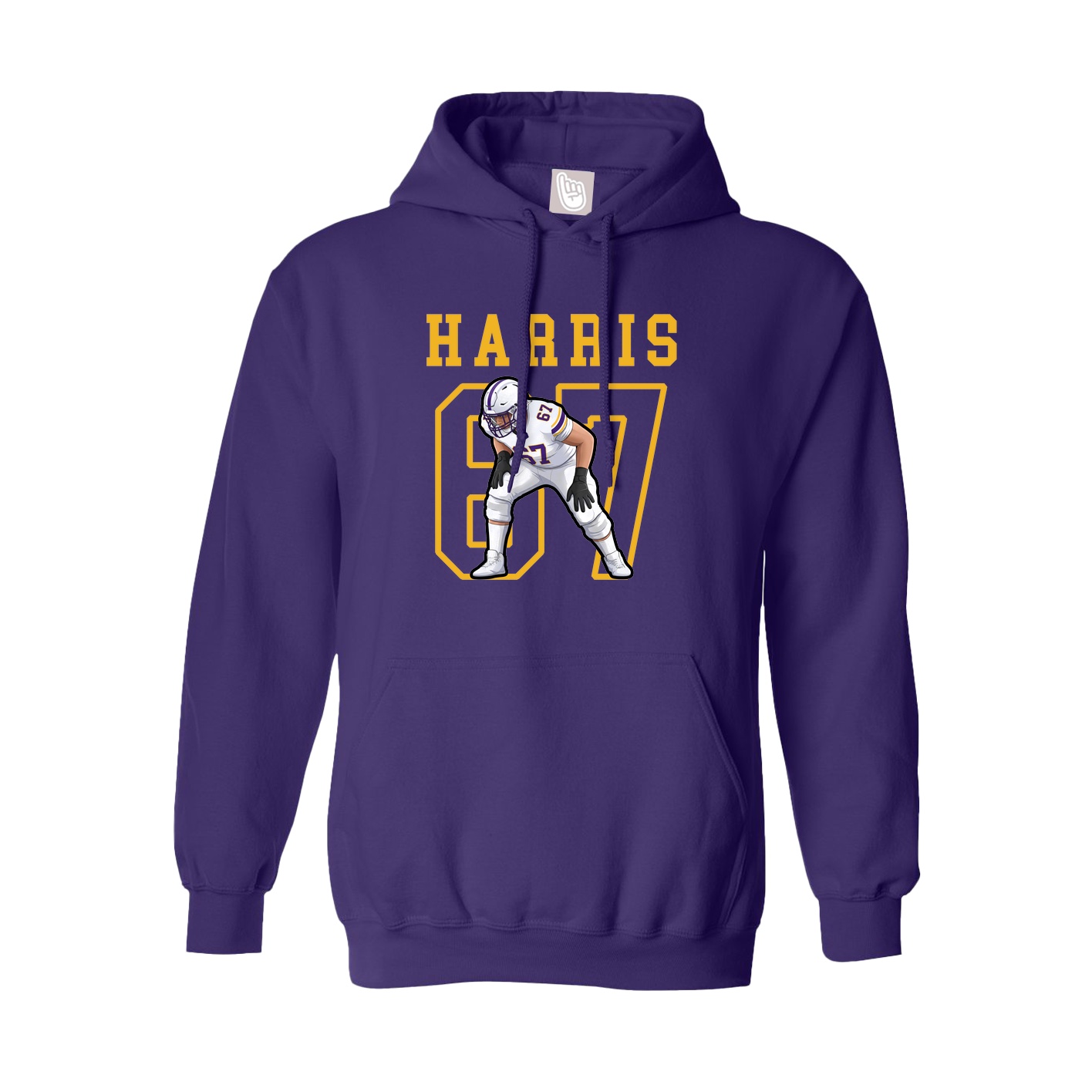 Youth Hoodie — Shirsey in Purple