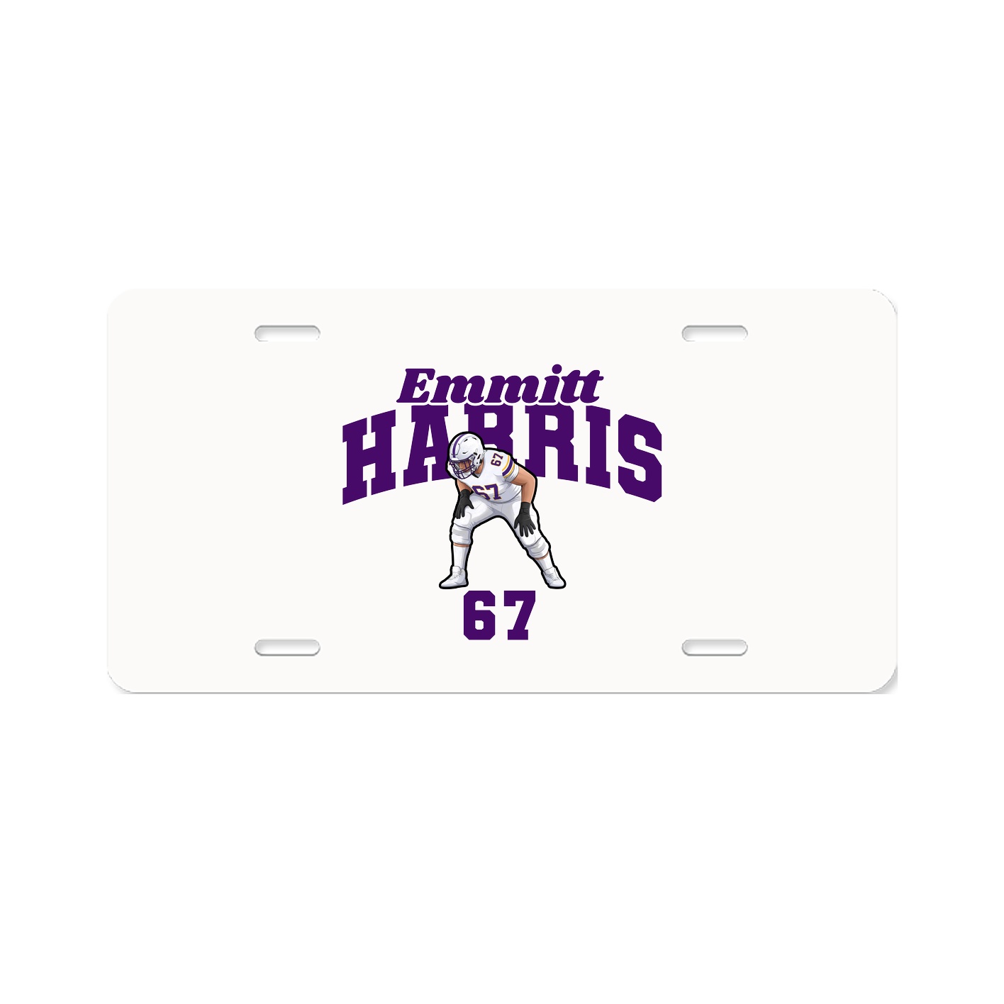 License Plate — Signature Arch in Classic