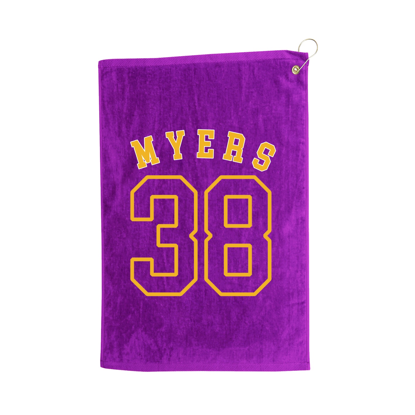Golf Towel — Shirsey Arch in Purple