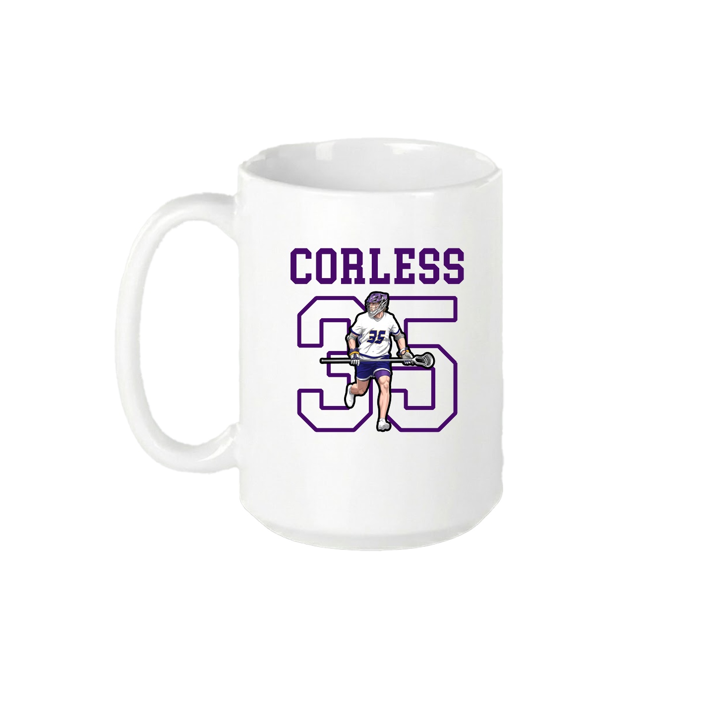 15oz Coffee Mug — Shirsey in White