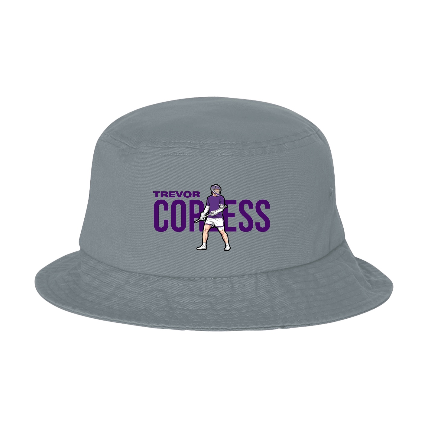 Bucket Cap — Player Name in Grey