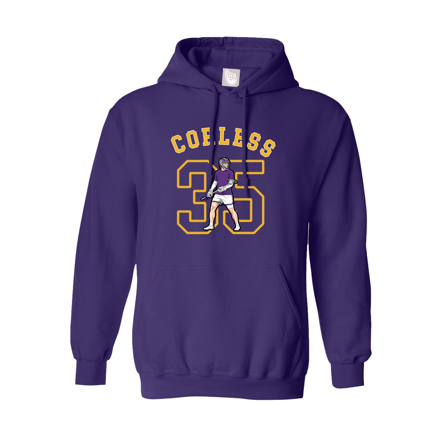 Hoodie — Shirsey Arch in Purple