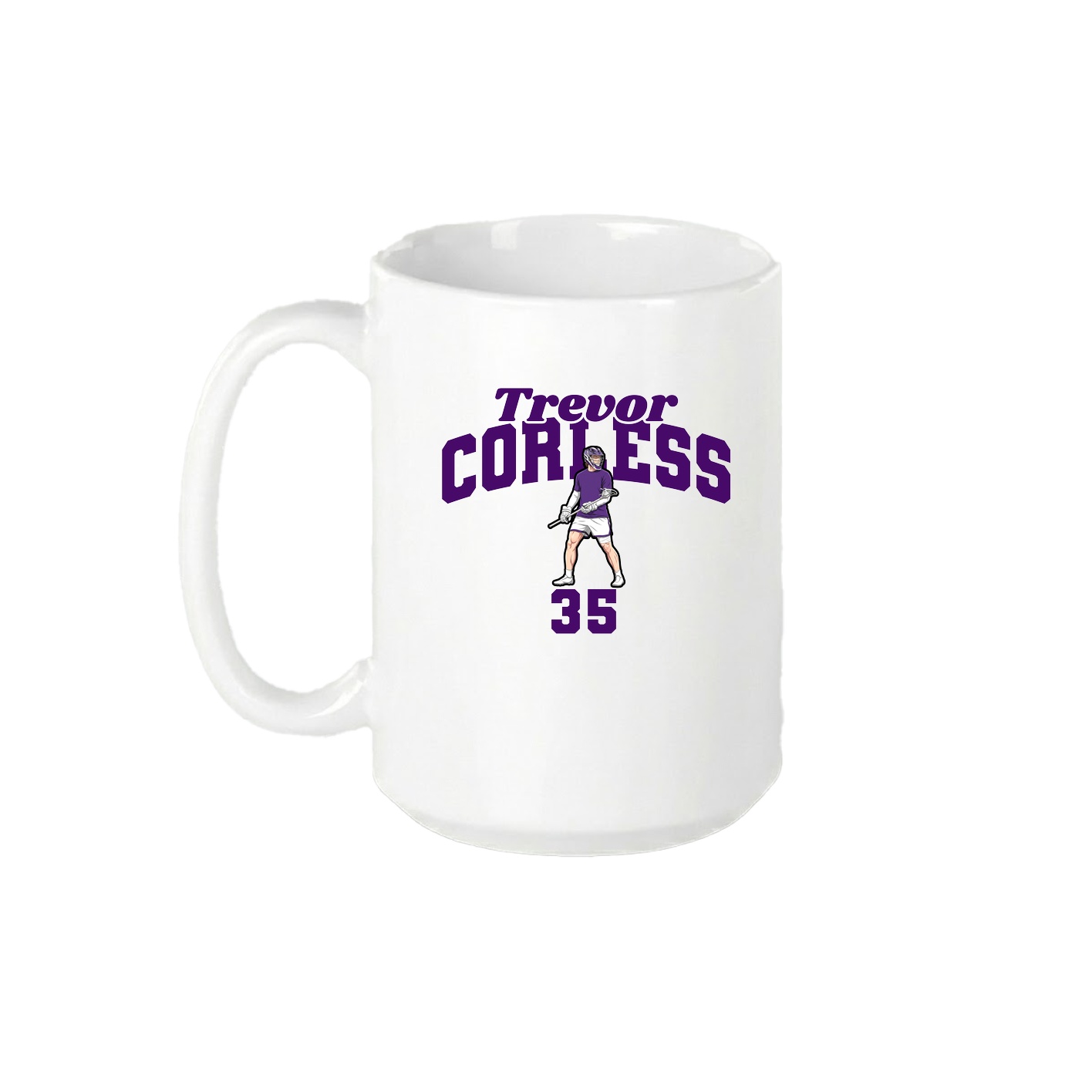 15oz Coffee Mug — Signature Arch in White