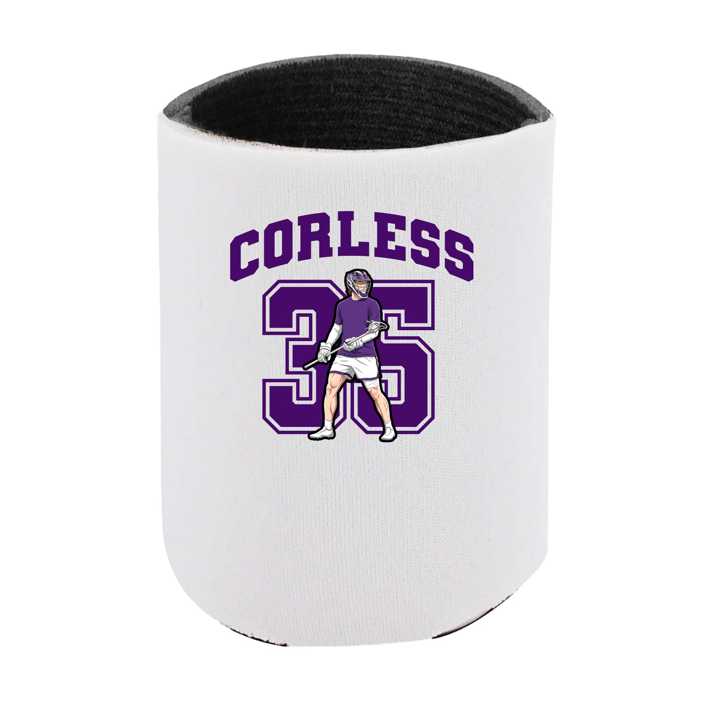 Can Holder — Number in White