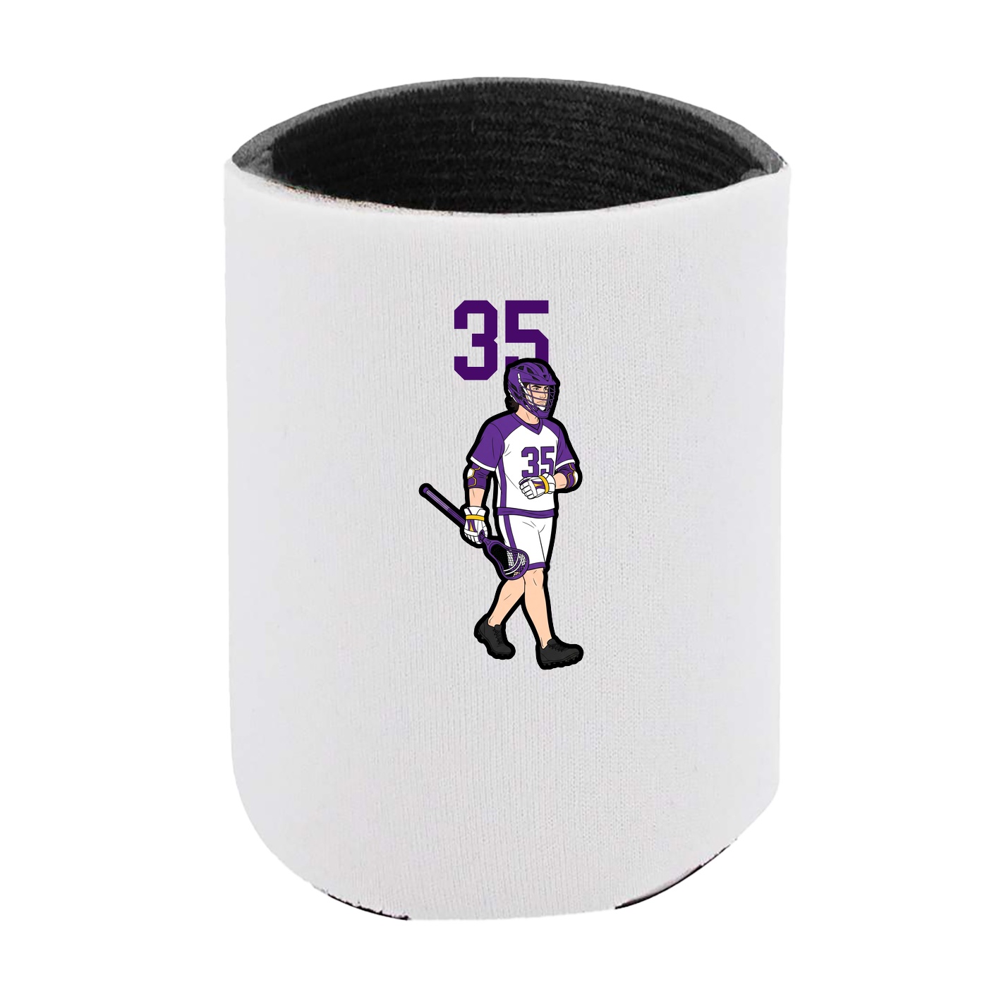 Can Holder — Number Top in White