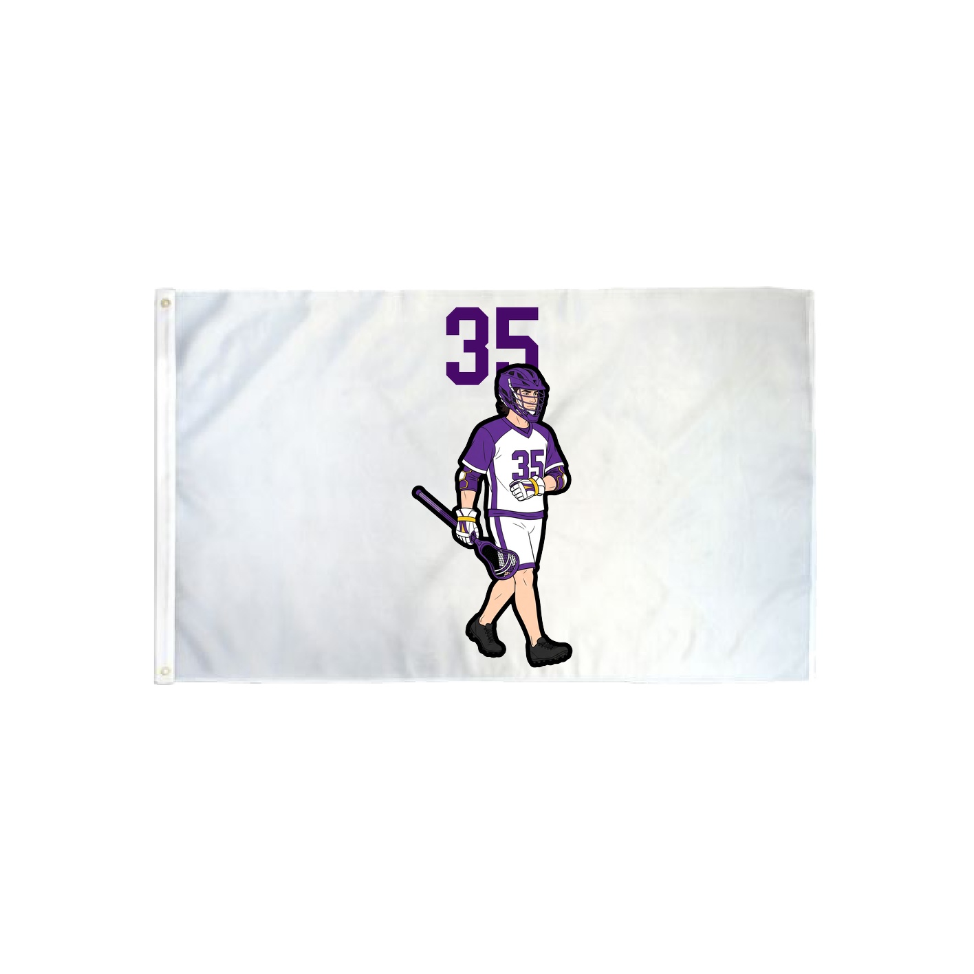 3x5 Flag — Number Top in Classic