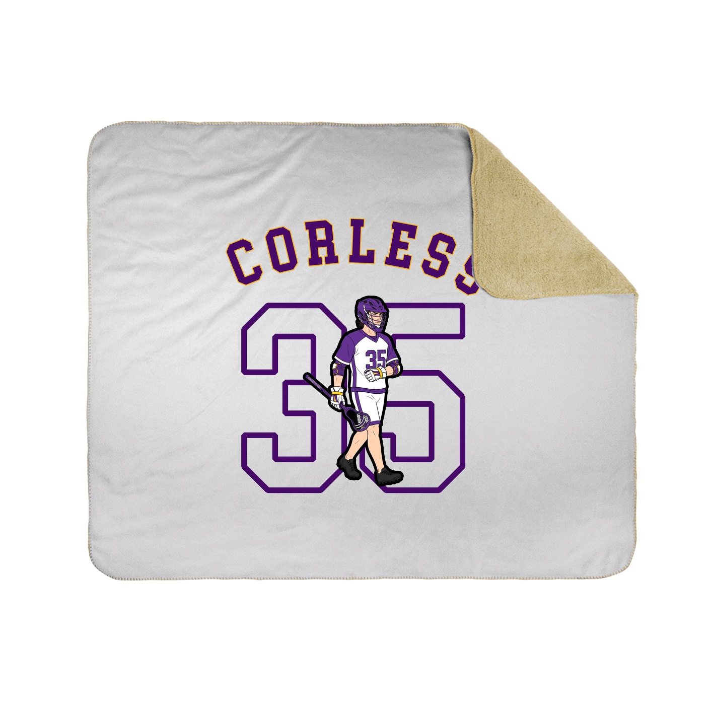 Throw Blanket — Shirsey Arch in White