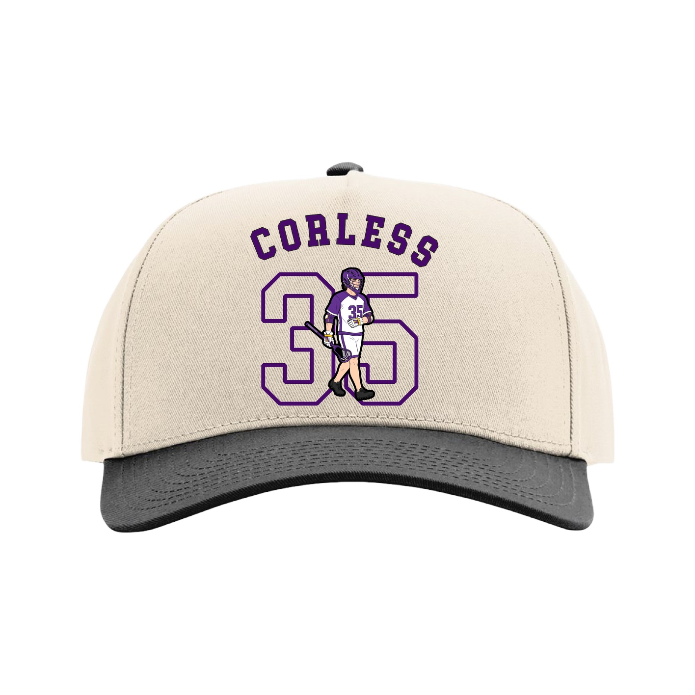 Full Fabric Five-Panel Champ Cap