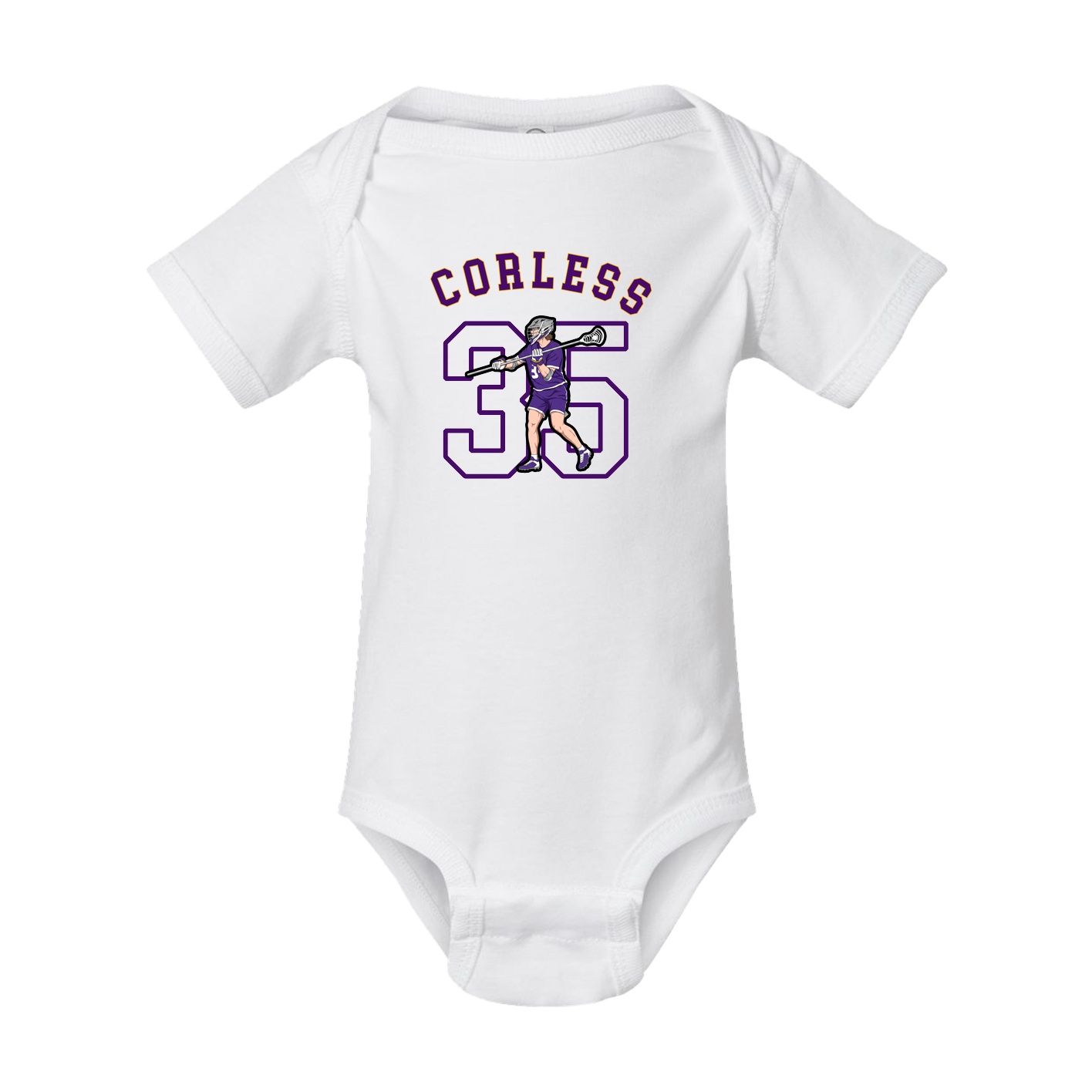 Baby Onesie — Shirsey Arch in White