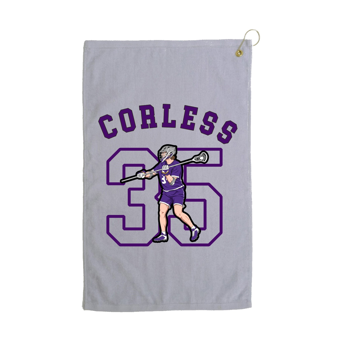 Golf Towel — Shirsey Arch in Grey