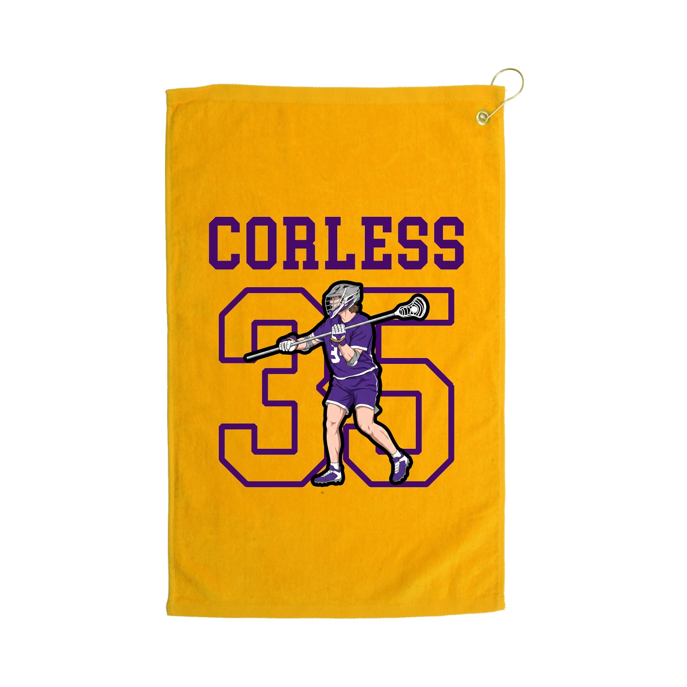 Golf Towel — Shirsey in Gold