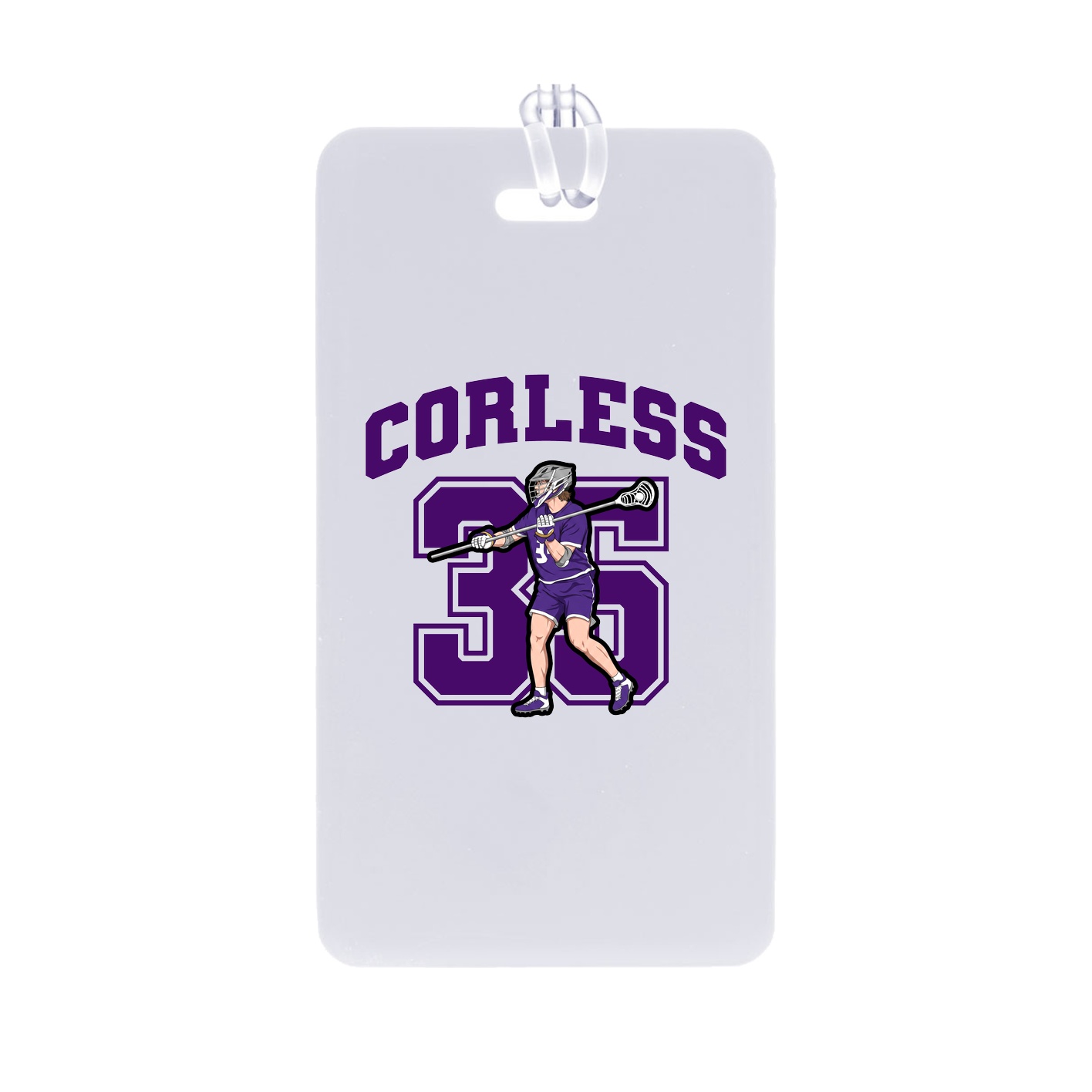 Bag Tag — Number in Classic