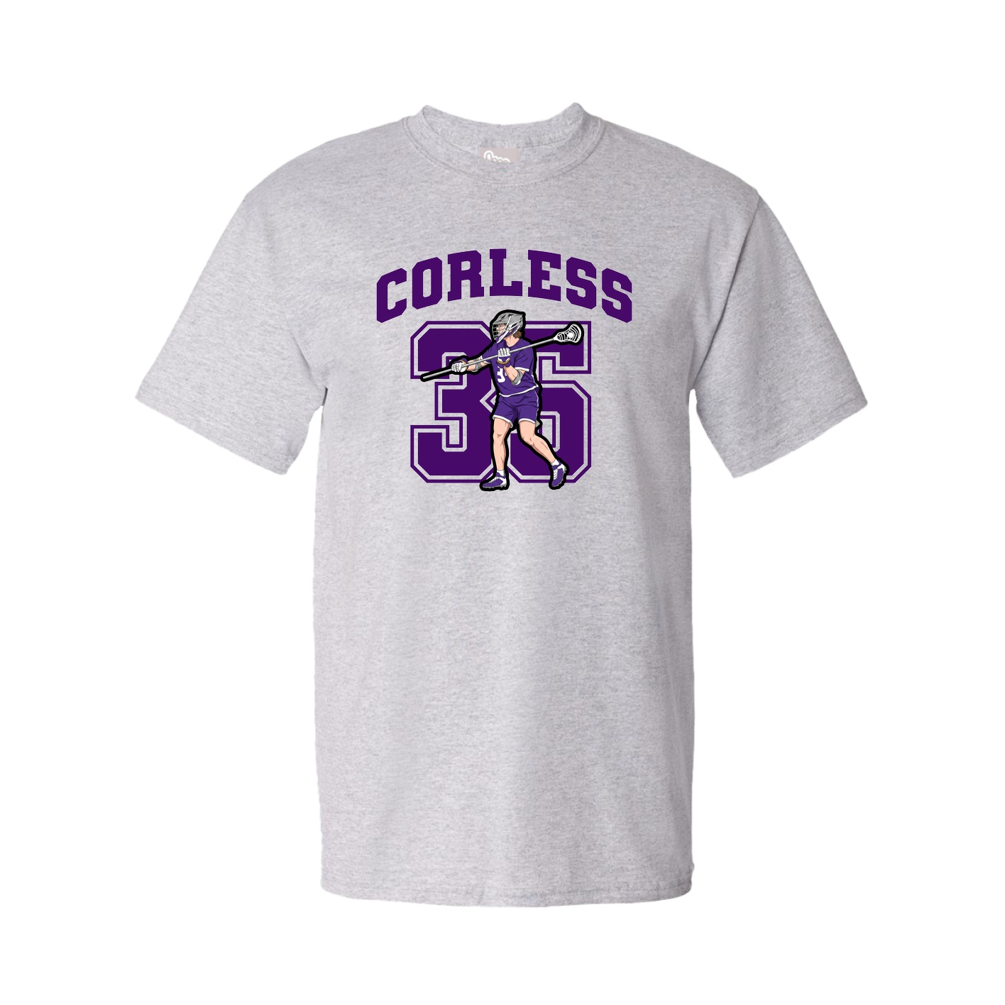 Tee — Number in Grey