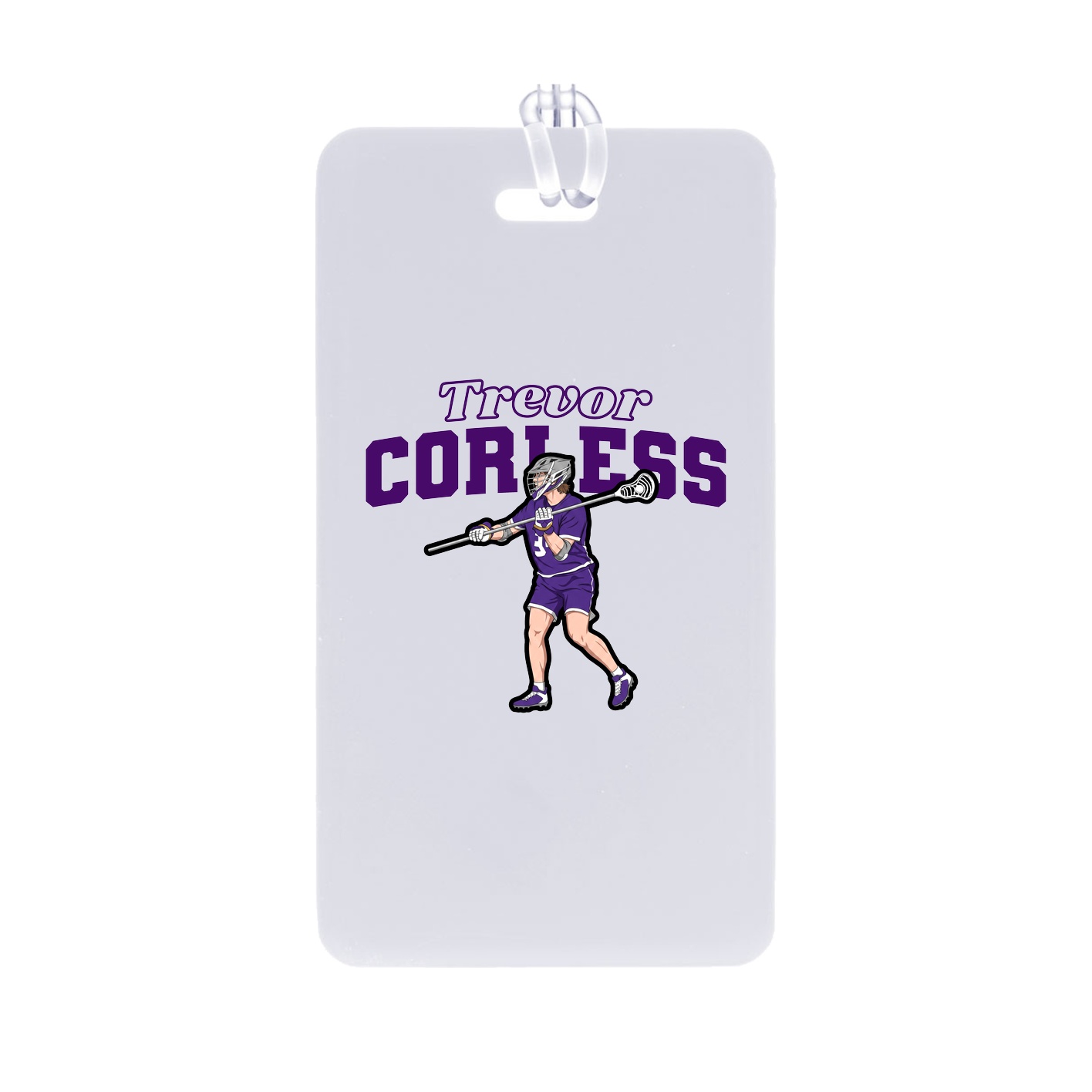 Bag Tag — Name Arch in Classic