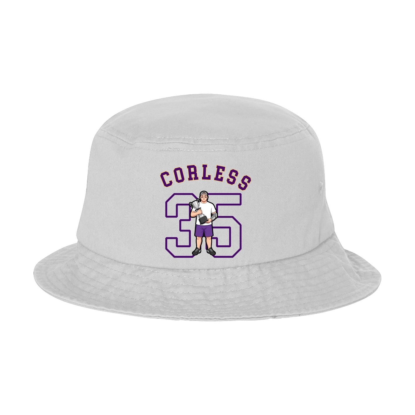 Bucket Cap — Shirsey Arch in White