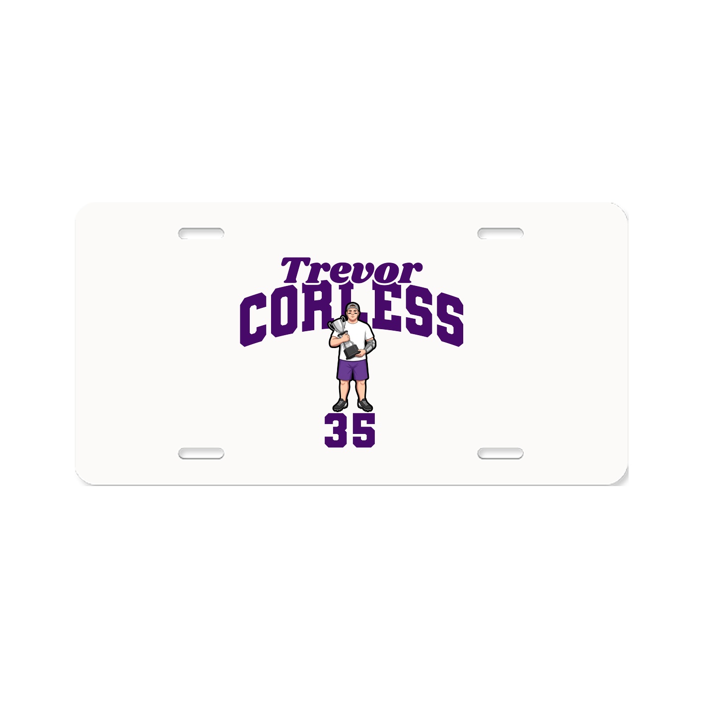License Plate — Signature Arch in Classic