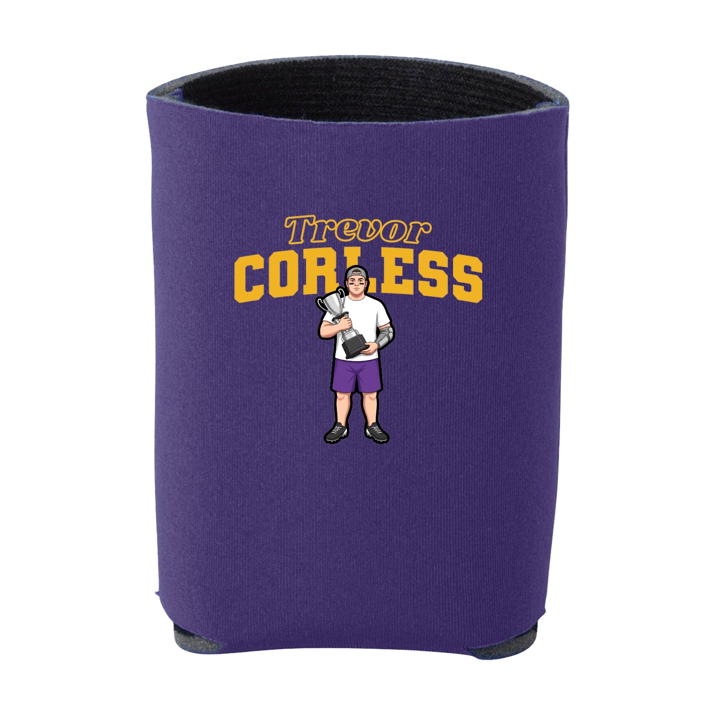 Can Holder — Name Arch in Purple